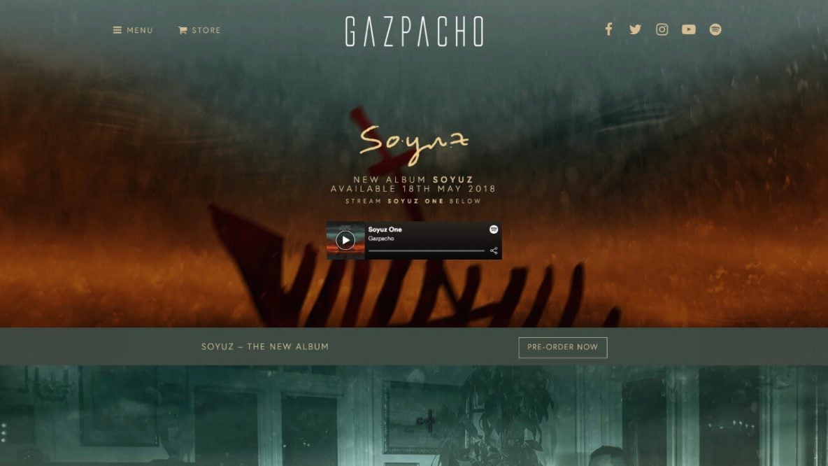 Gazpacho portfolio
