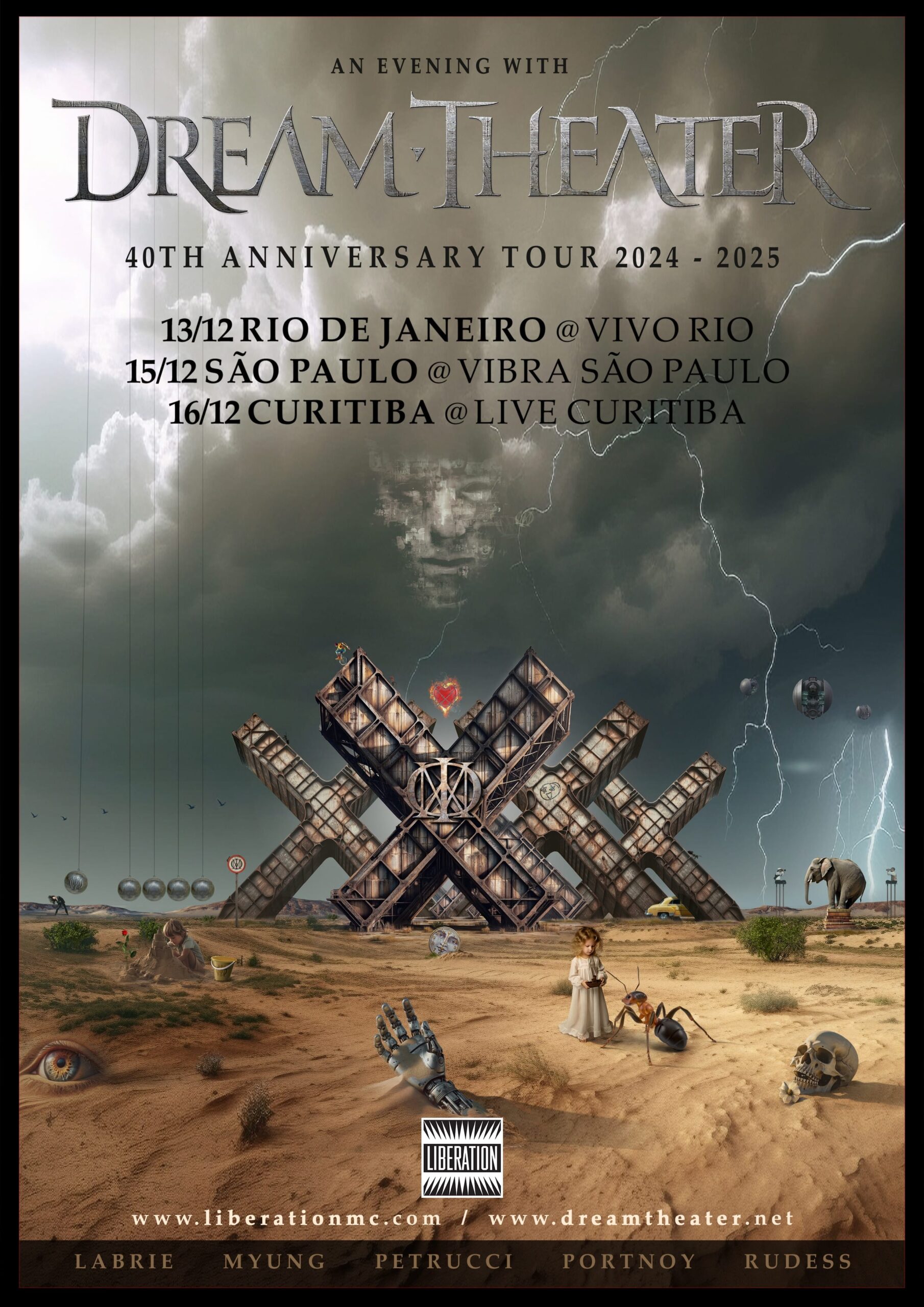 3 Cities Tour Poster Dt Brazil 2024 Scaled