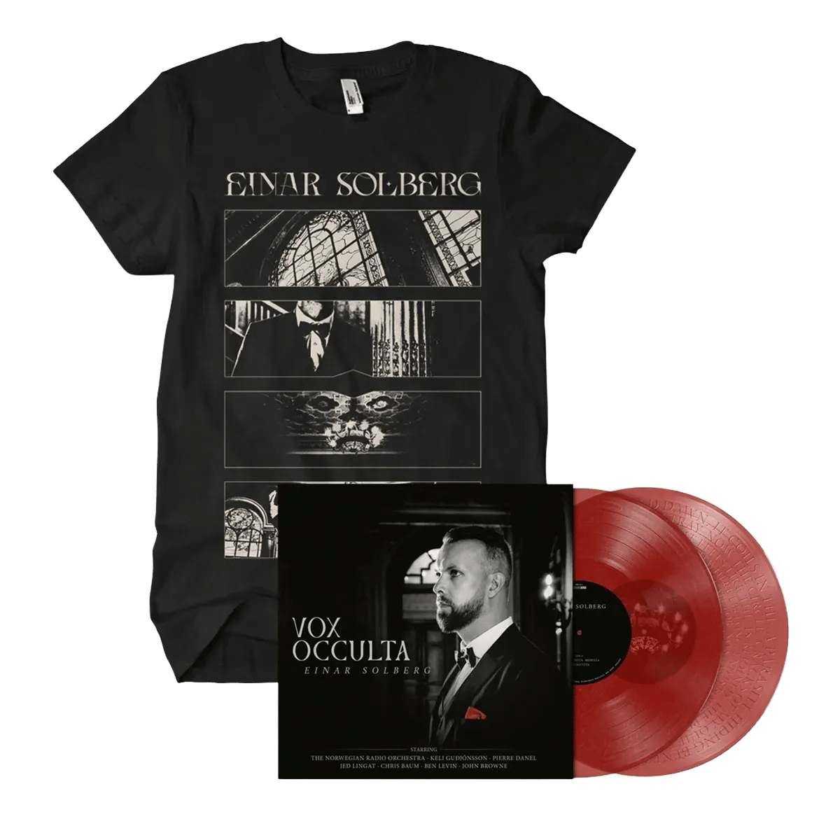 Vox tshirt redvinyl