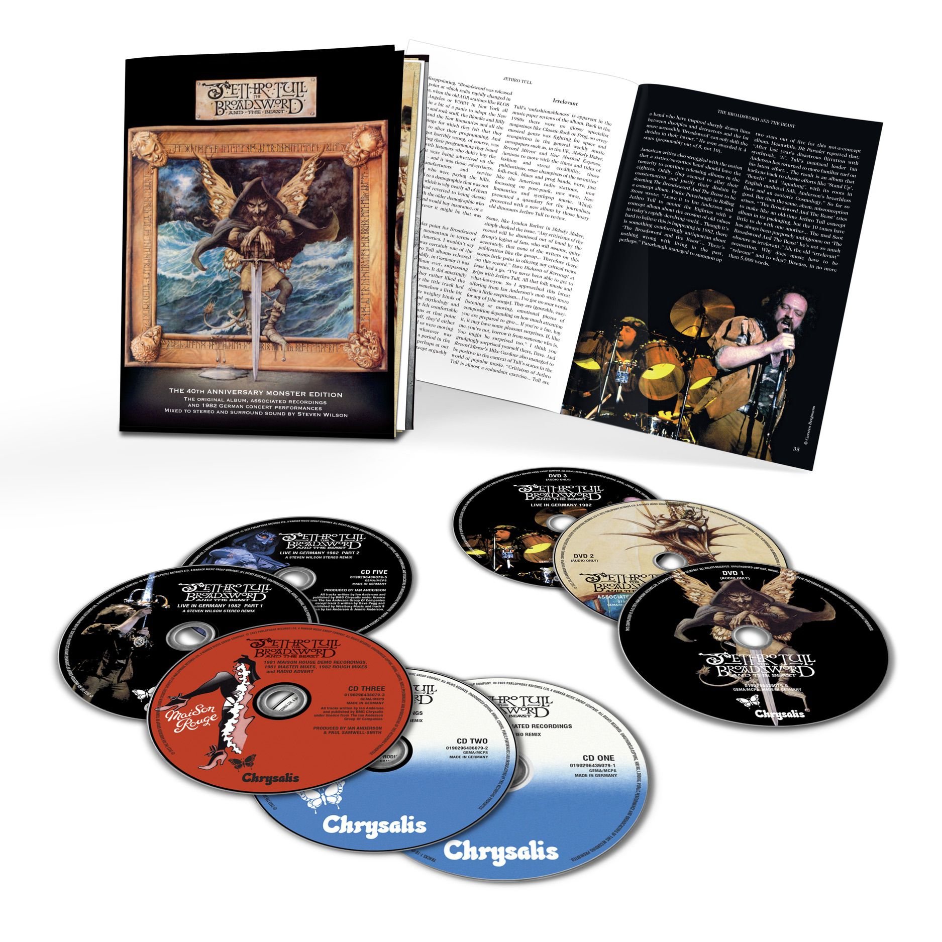 The Broadsword And The Beast (The 40th Anniversary Monster Edition