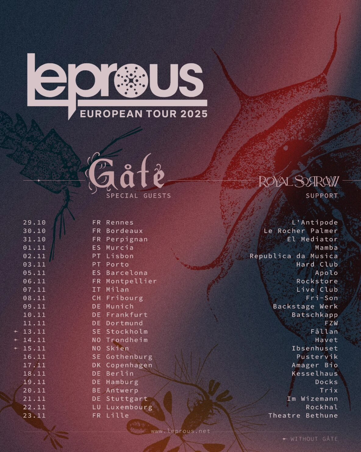 Leprous Octnov 23 Tour