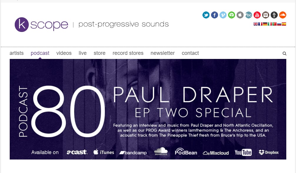 Featured image for “PAUL DRAPER PODCAST”