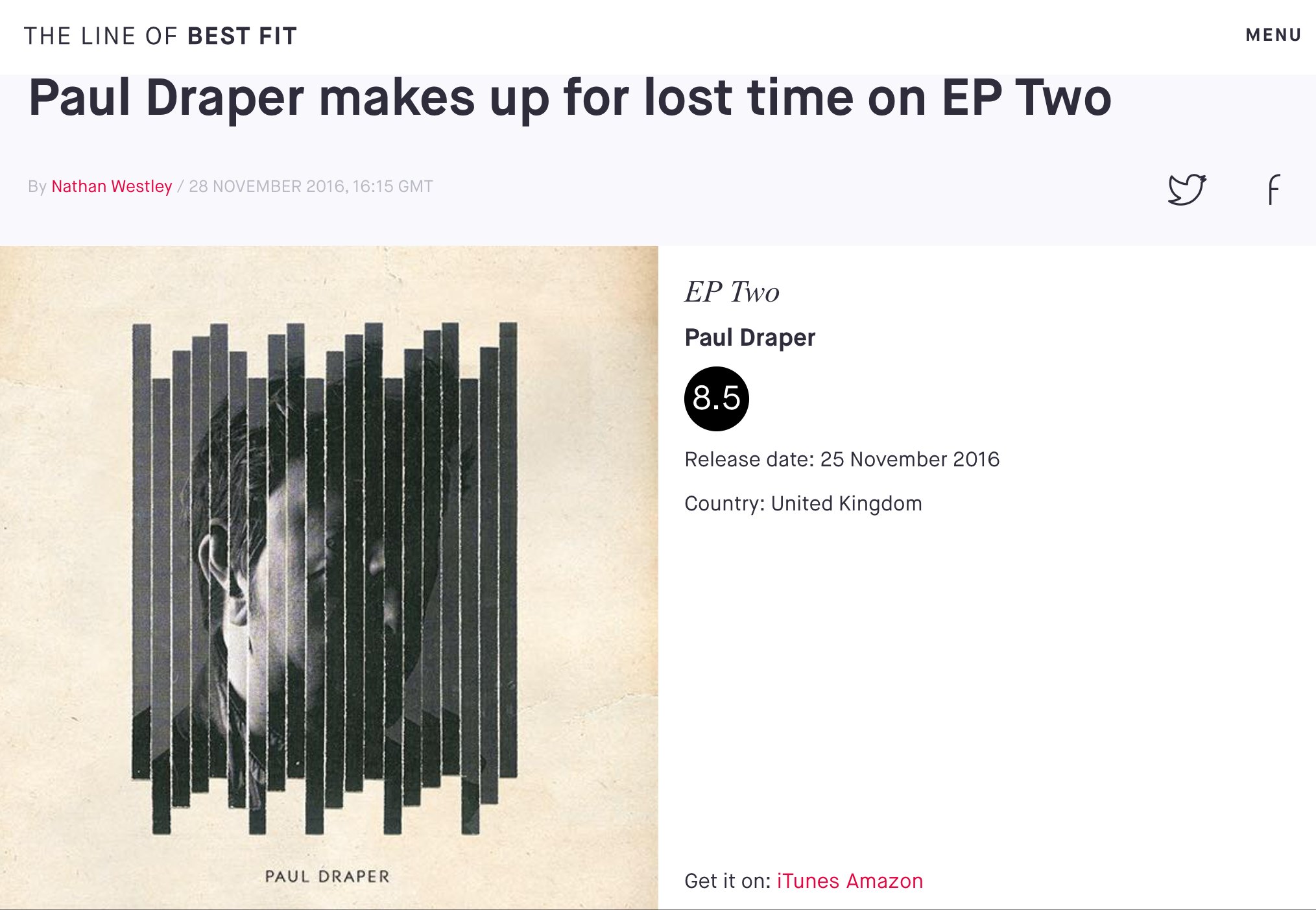 Featured image for “‘THE LINE OF BEST FIT’ REVIEWS EP TWO”