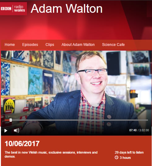 Featured image for “BBC RADIO WALES SHOW FEATURES OPENING TRACK FROM ‘SPOOKY ACTION’”