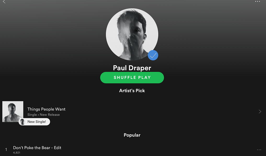 Featured image for “LISTEN TO NEW TRACKS ON SPOTIFY!”