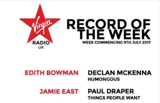 Featured image for “VIRGIN RADIO MAKES ‘THINGS PEOPLE WANT’ TRACK OF THE WEEK”