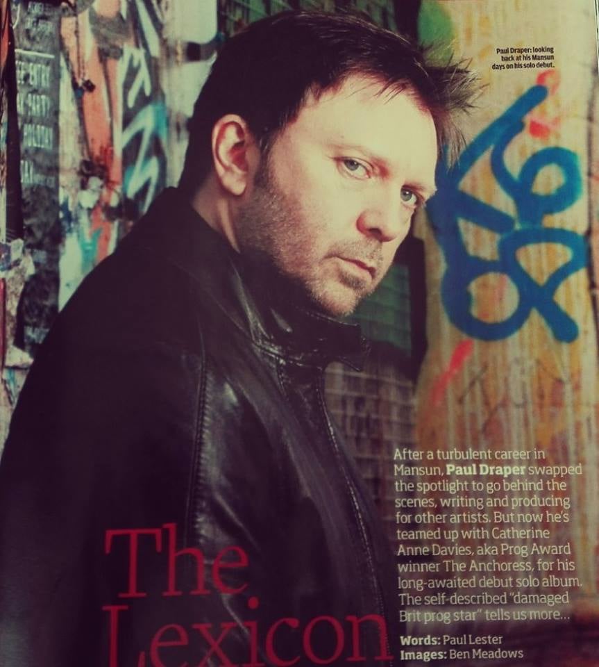 Featured image for “PROG MAGAZINE FEATURE ON PAUL”