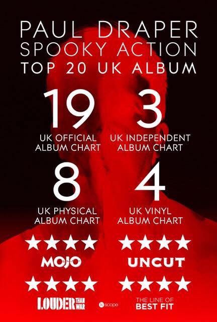 Featured image for “SPOOKY ACTION IN UK TOP TWENTY ALBUM CHARTS!”