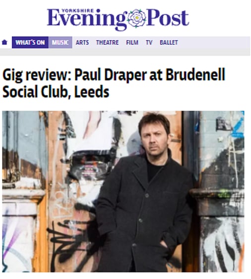 Featured image for “YORKSHIRE POST REVIEWS OPENING NIGHT OF THE TOUR IN LEEDS”