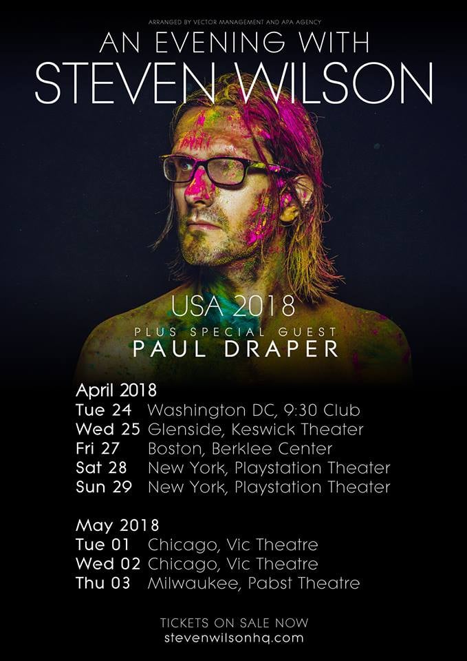 Featured image for “NEW US TOUR ANNOUNCED FOR APRIL / MAY 2018”