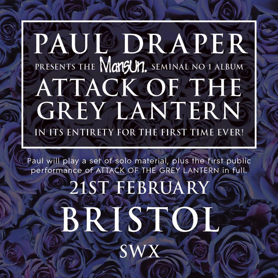 Featured image for “NEW VENUE FOR BRISTOL GIG ON 21ST FEBRUARY”