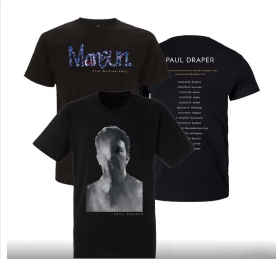 Featured image for “LIMITED TOUR MERCHANDISE NOW AVAILABLE IN STORE”