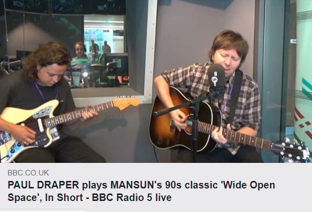 Featured image for “WATCH PAUL PERFORM ACOUSTIC VERSION OF ‘WIDE OPEN SPACE’ LIVE ON RADIO 5. AVAILABLE FOR A LIMITED TIME ONLY!”
