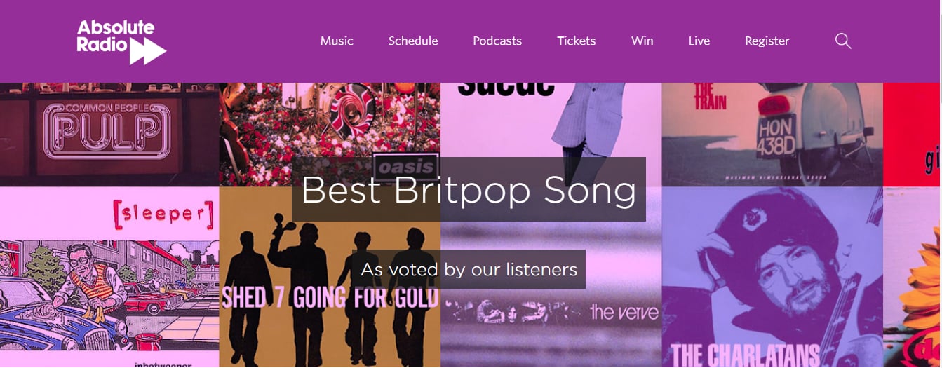 Featured image for “‘WIDE OPEN SPACE’ VOTED No. 9 BEST BRITPOP SONG”