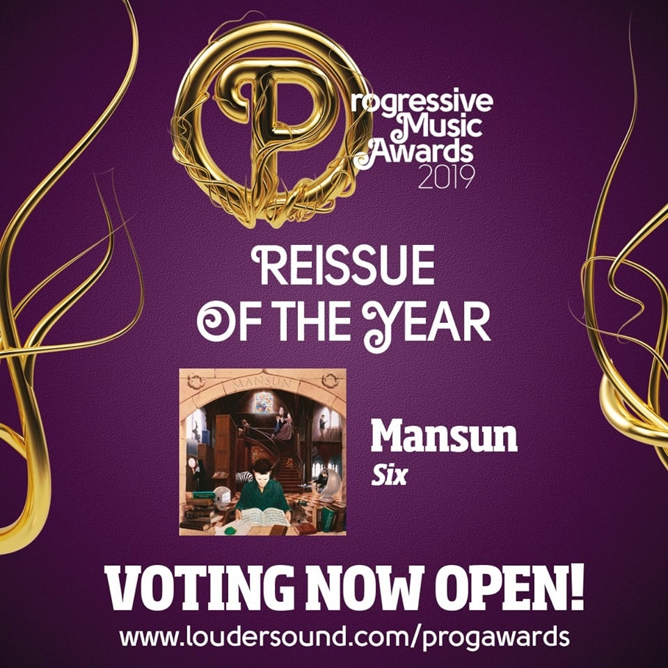 Featured image for “‘SIX’ REISSUE NOMINATED FOR PROG AWARDS!”