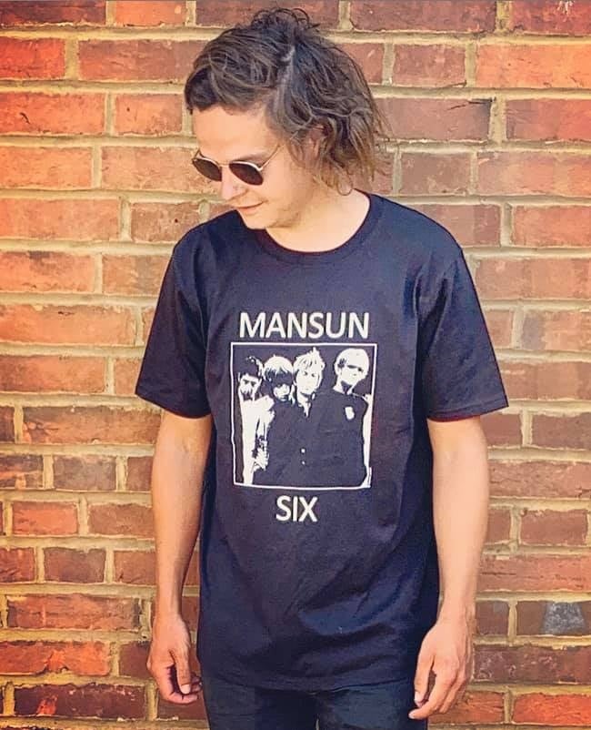 Featured image for “COOL LIMITED EDITION VINTAGE STYLE MANSUN T-SHIRT, NOW MODELLED BY BEN SINK!”