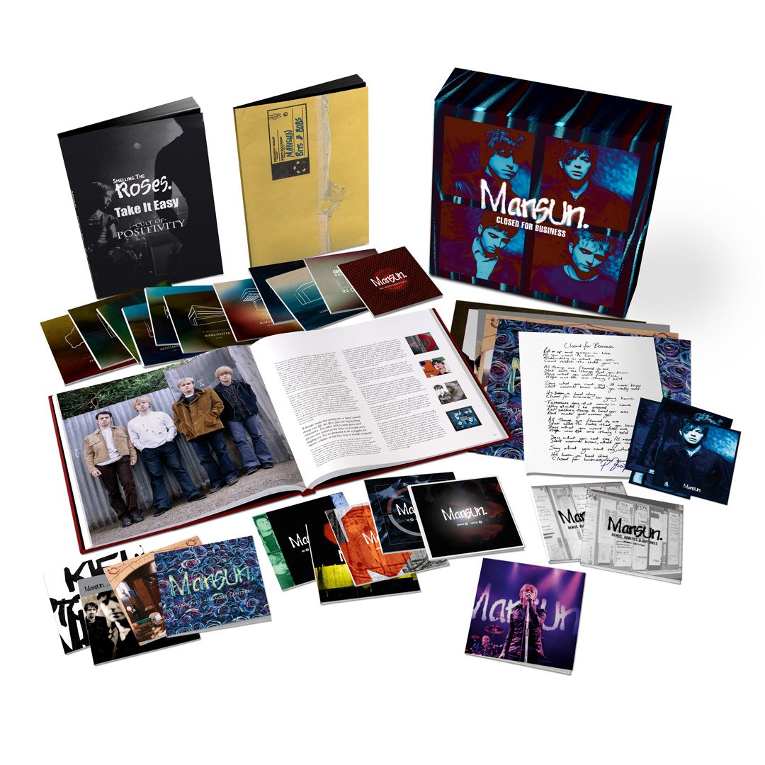 Featured image for “25TH ANNIVERSARY 25 DISC DELUXE BOX SET, ‘CLOSED FOR BUSINESS’,  THE ULTIMATE MANSUN COLLECTION”