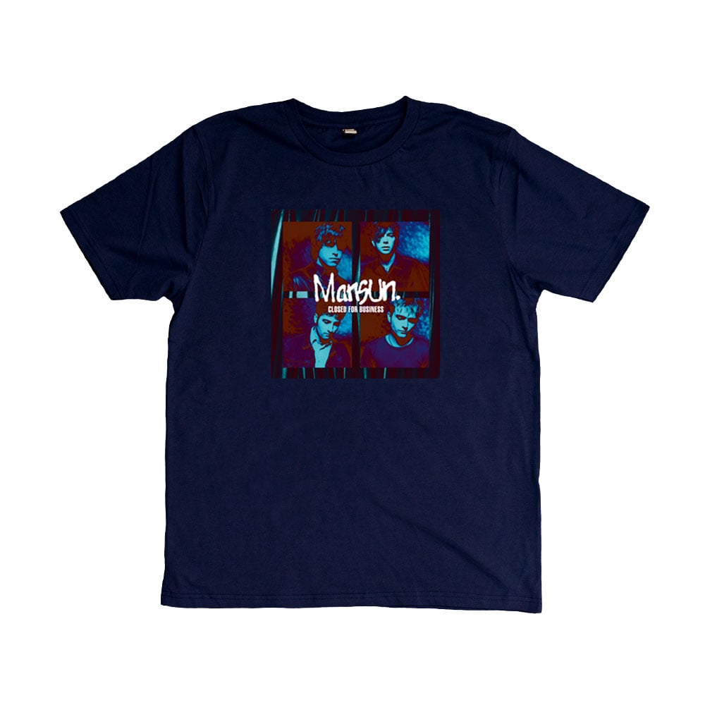 Featured image for “MANSUN CLOSED FOR BUSINESS…VERY LIMITED EDITION NAVY T-SHIRT”