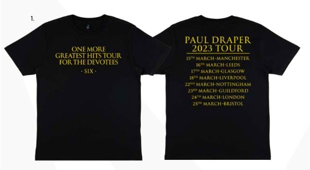 Featured image for “LIMITED EDITION TOUR T-SHIRT REVEALED!”